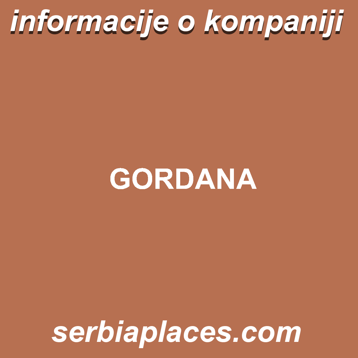 GORDANA