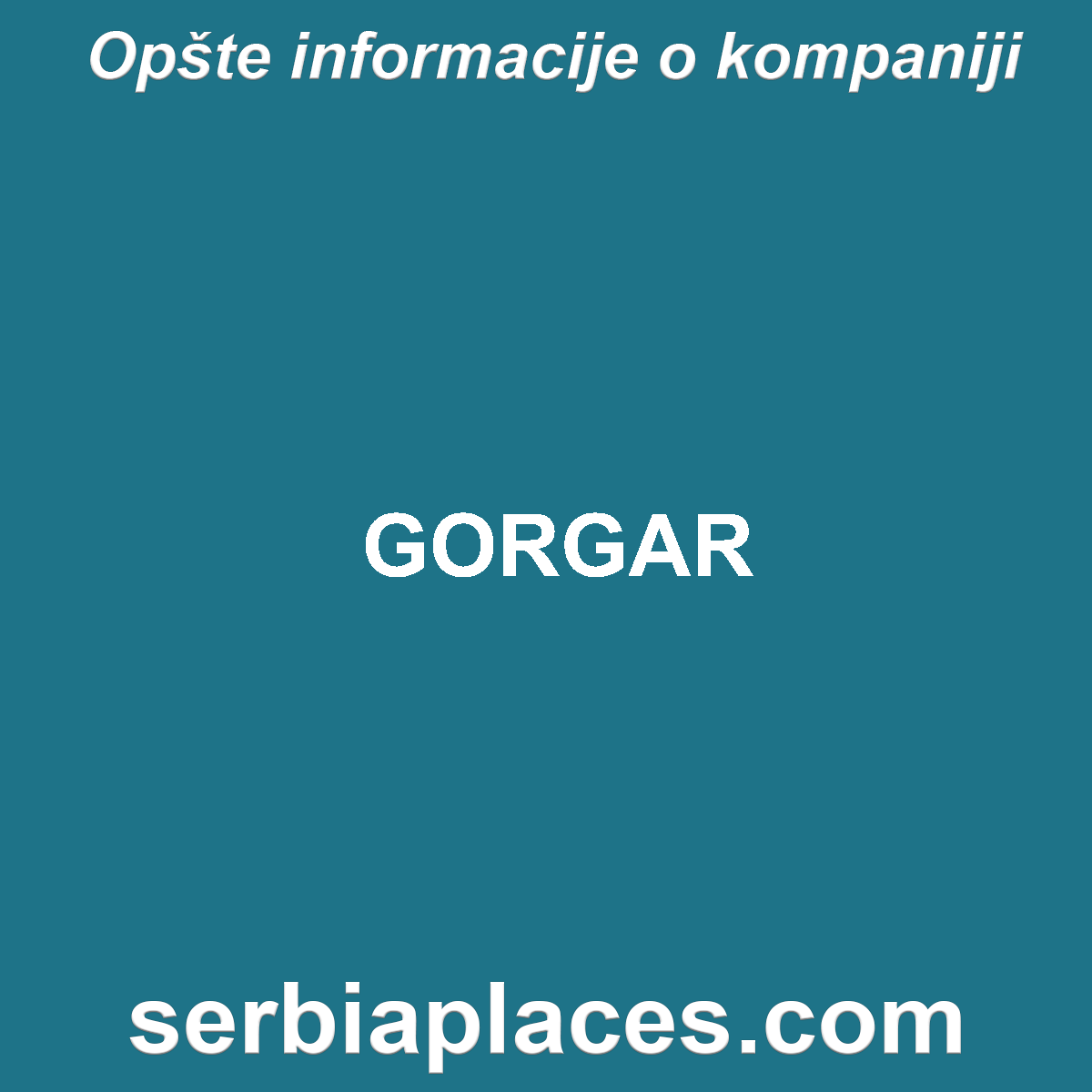 GORGAR