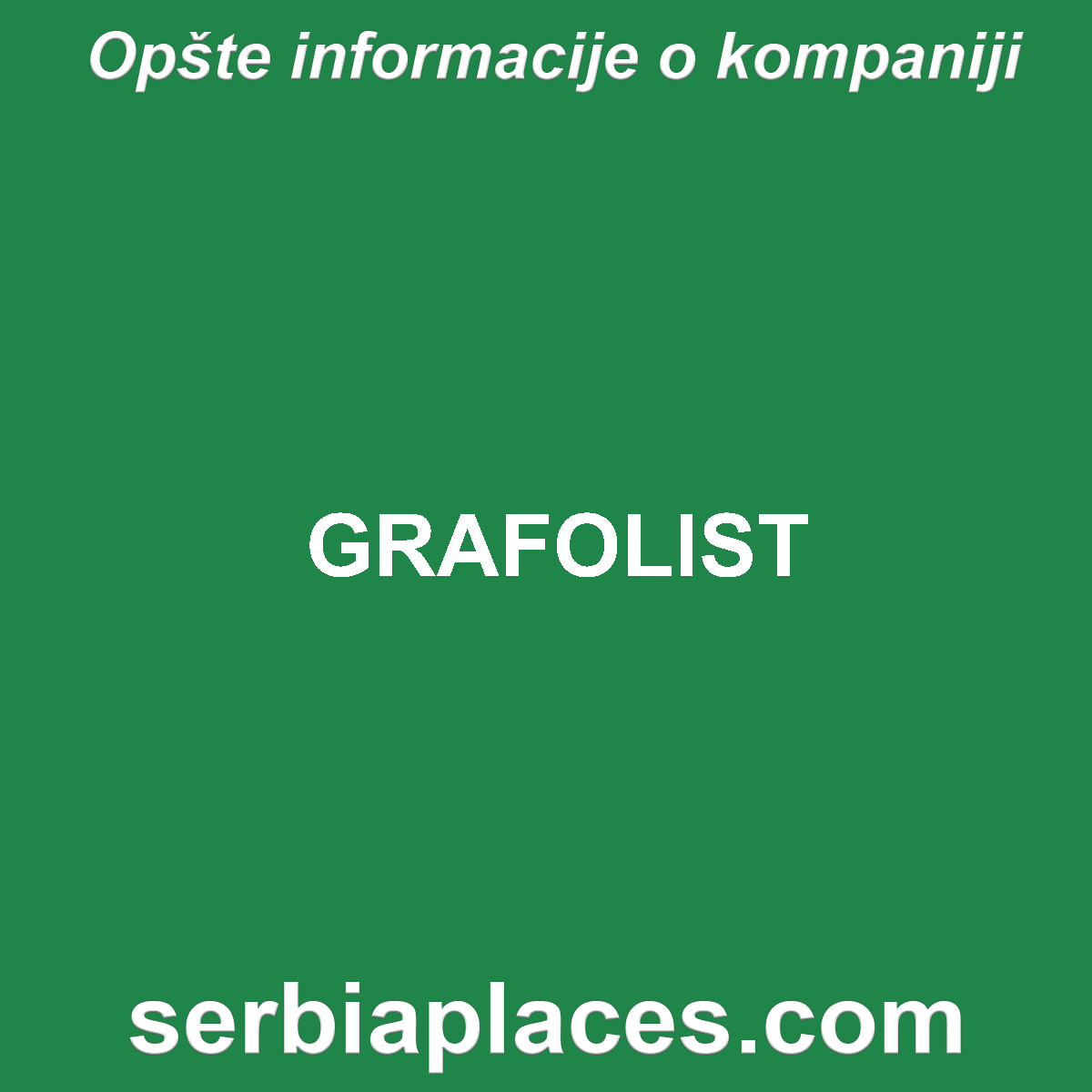 GRAFOLIST