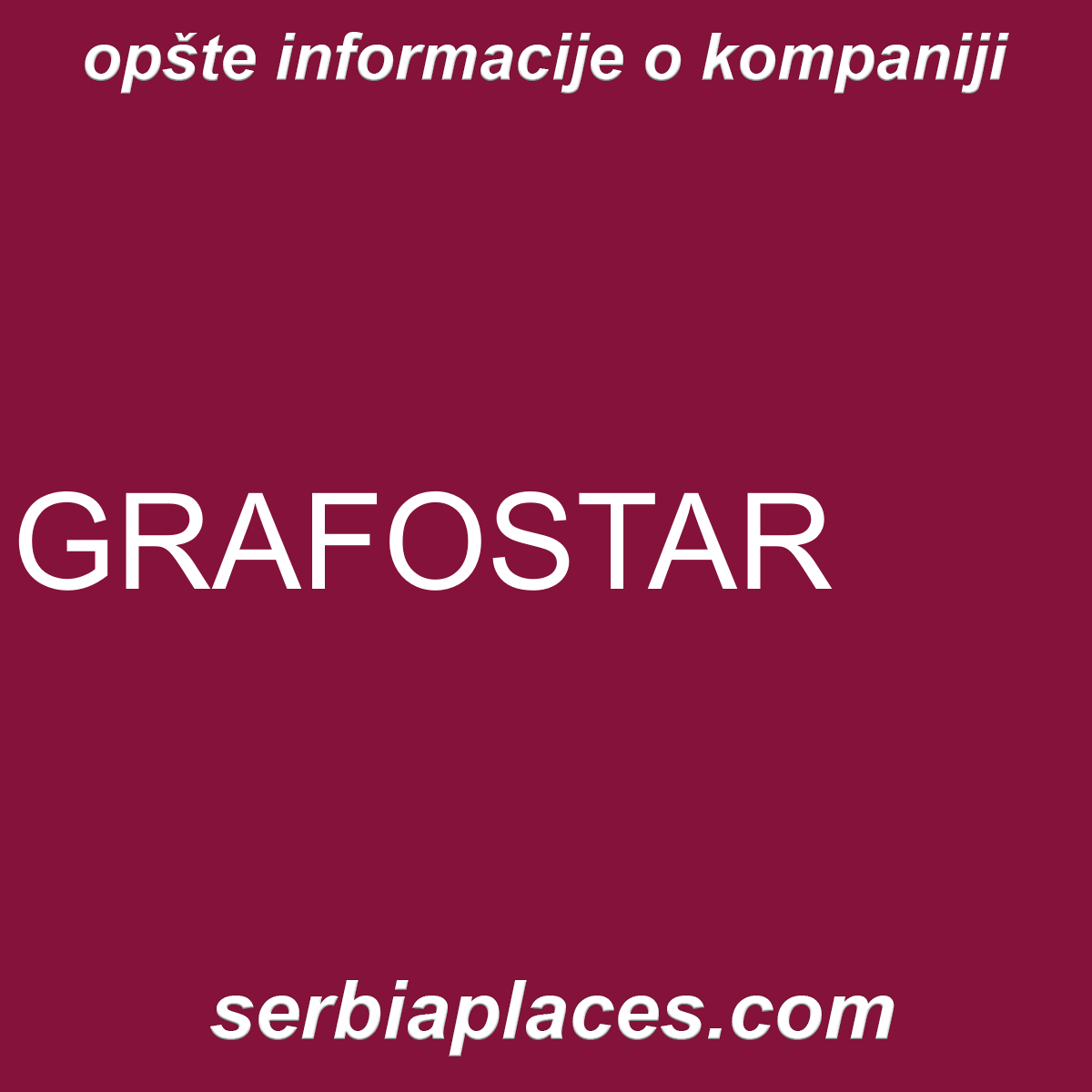 GRAFOSTAR