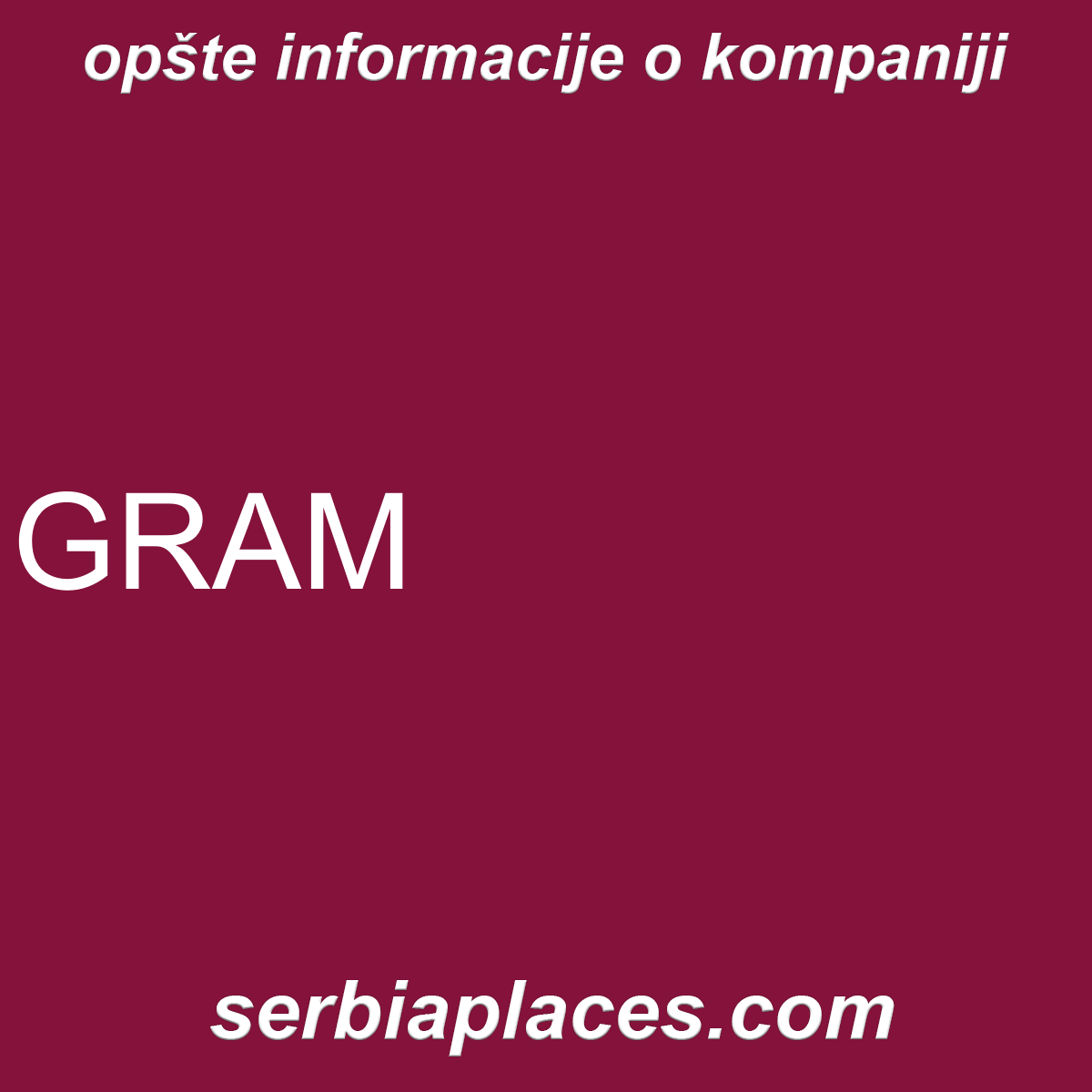 GRAM