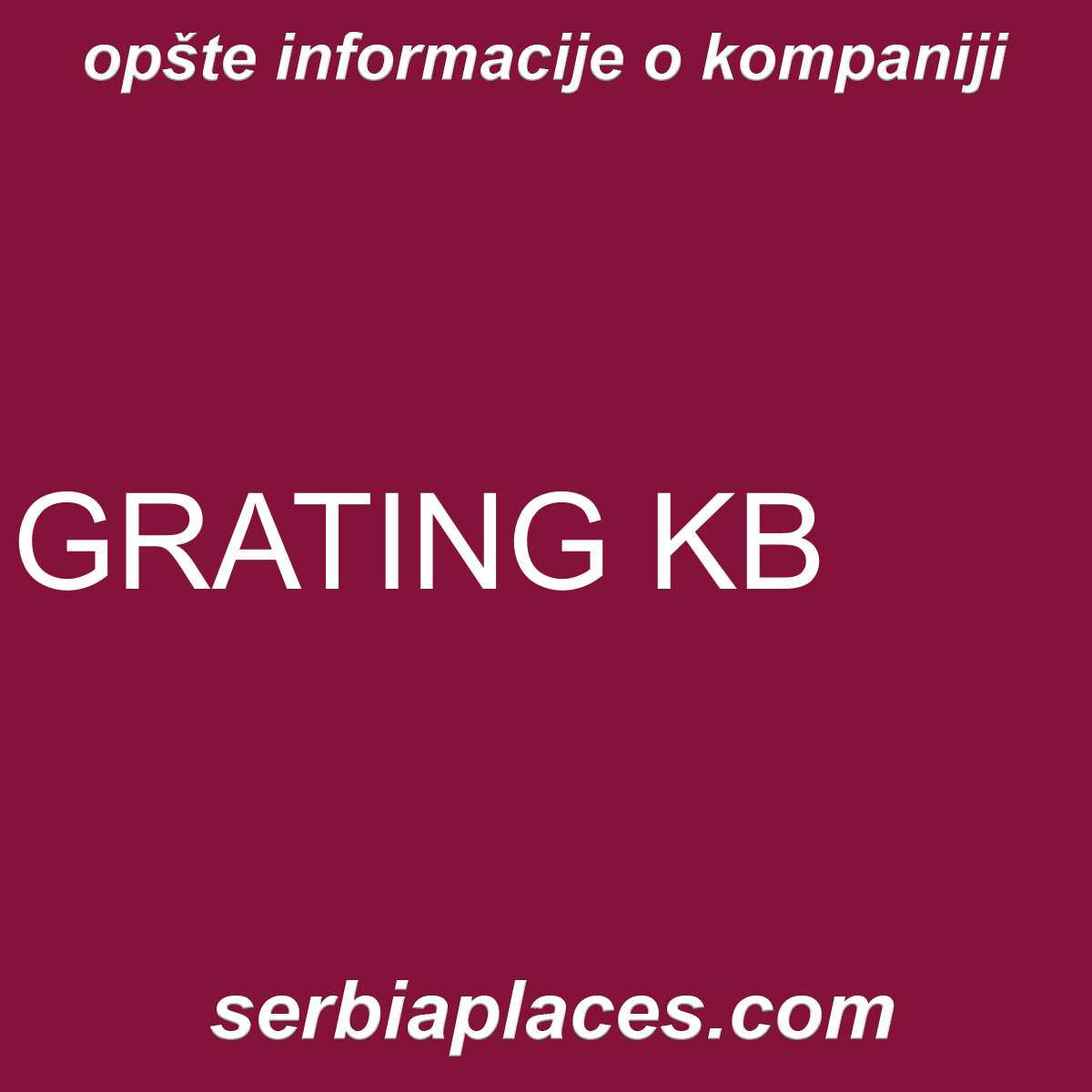 GRATING KB
