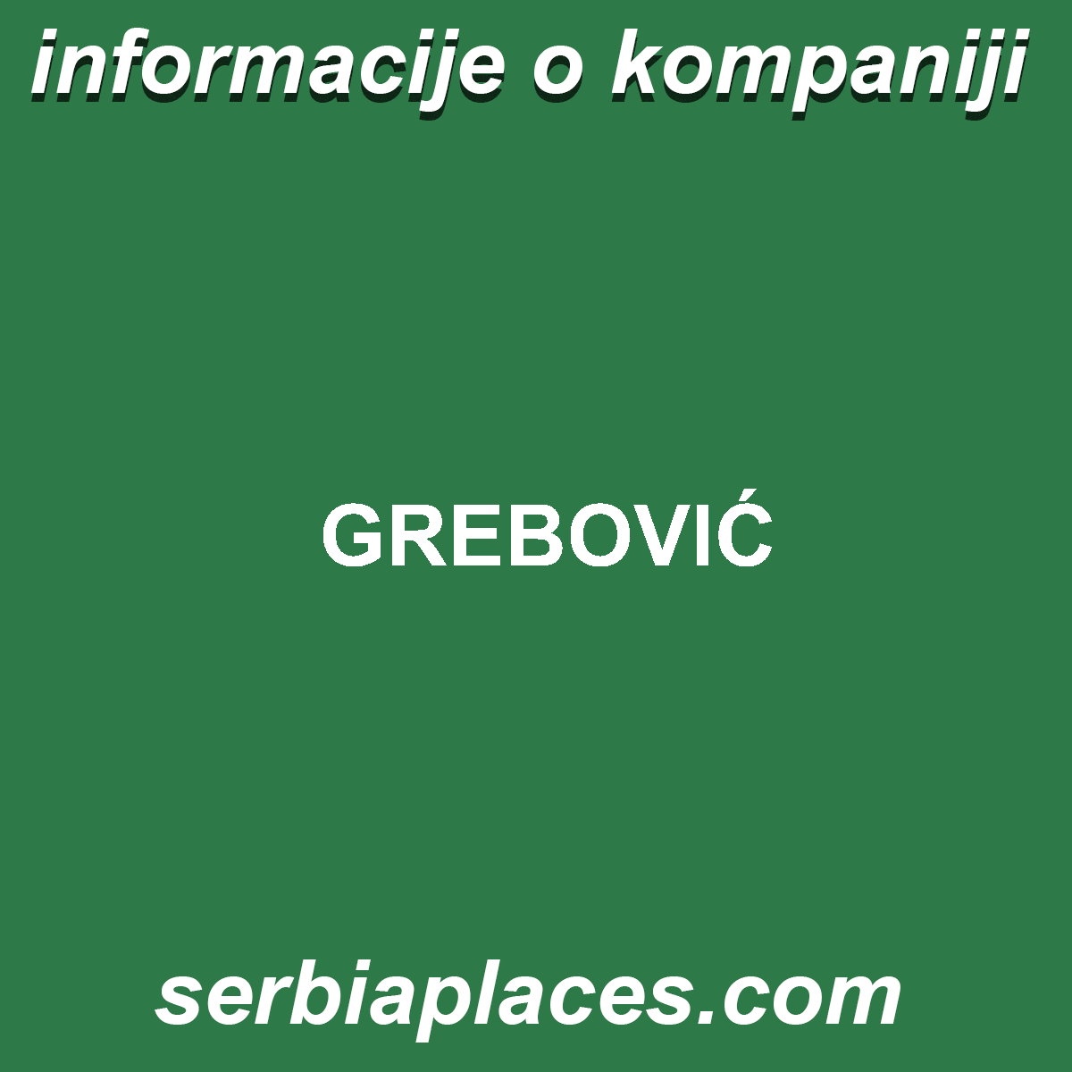 GREBOVIĆ