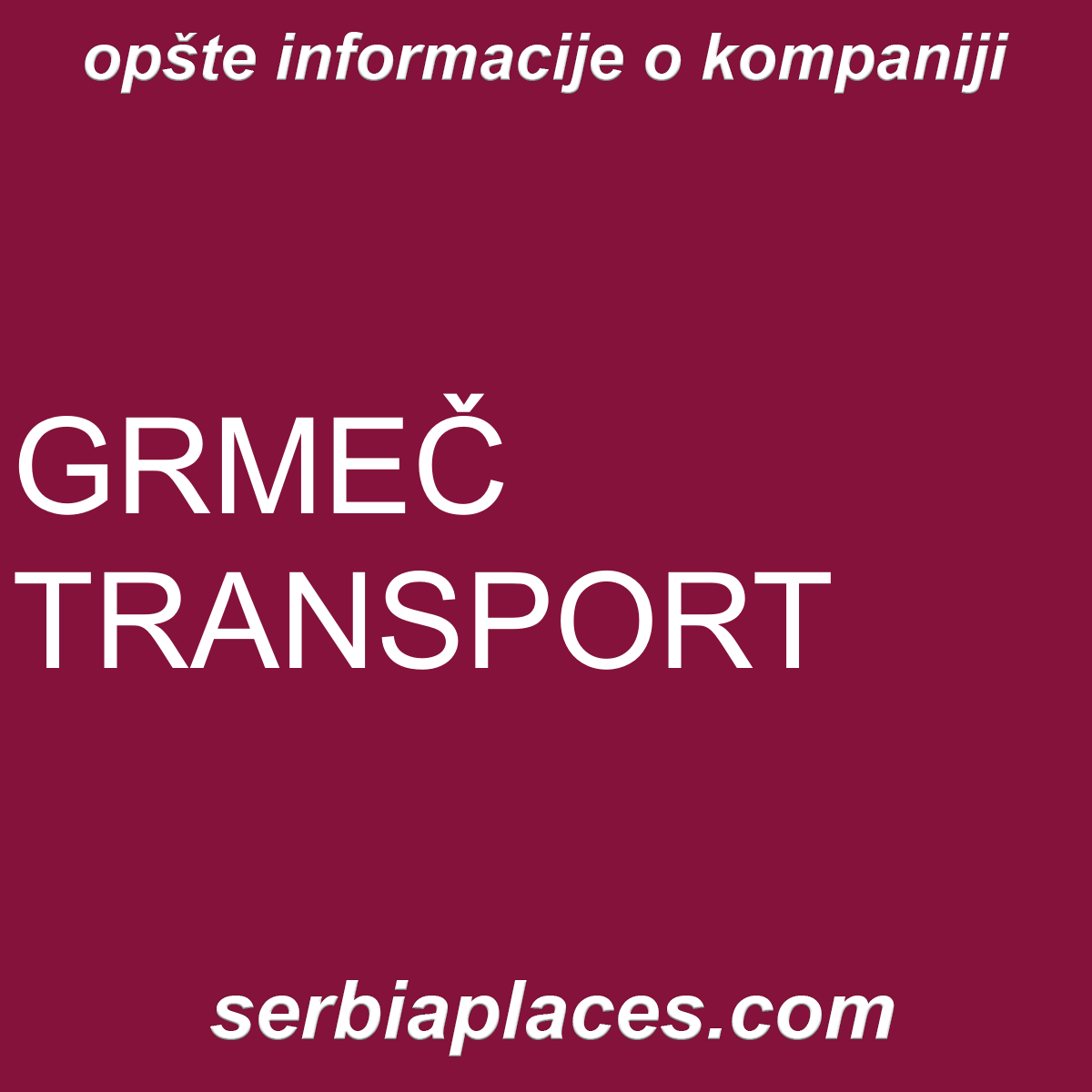 GRMEČ TRANSPORT