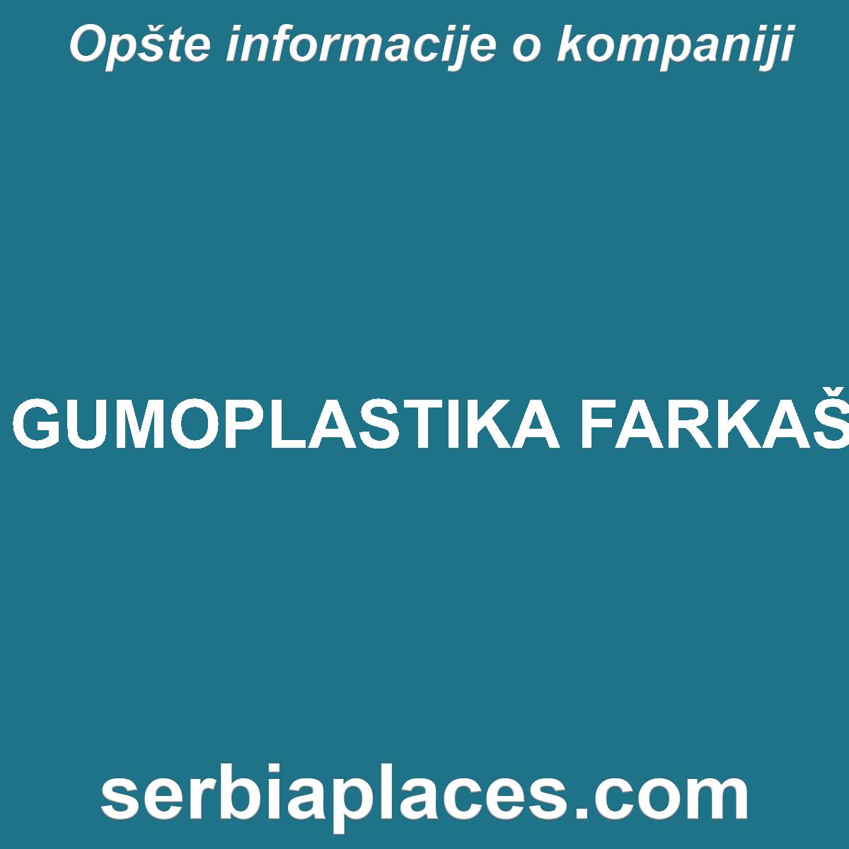 GUMOPLASTIKA FARKAŠ