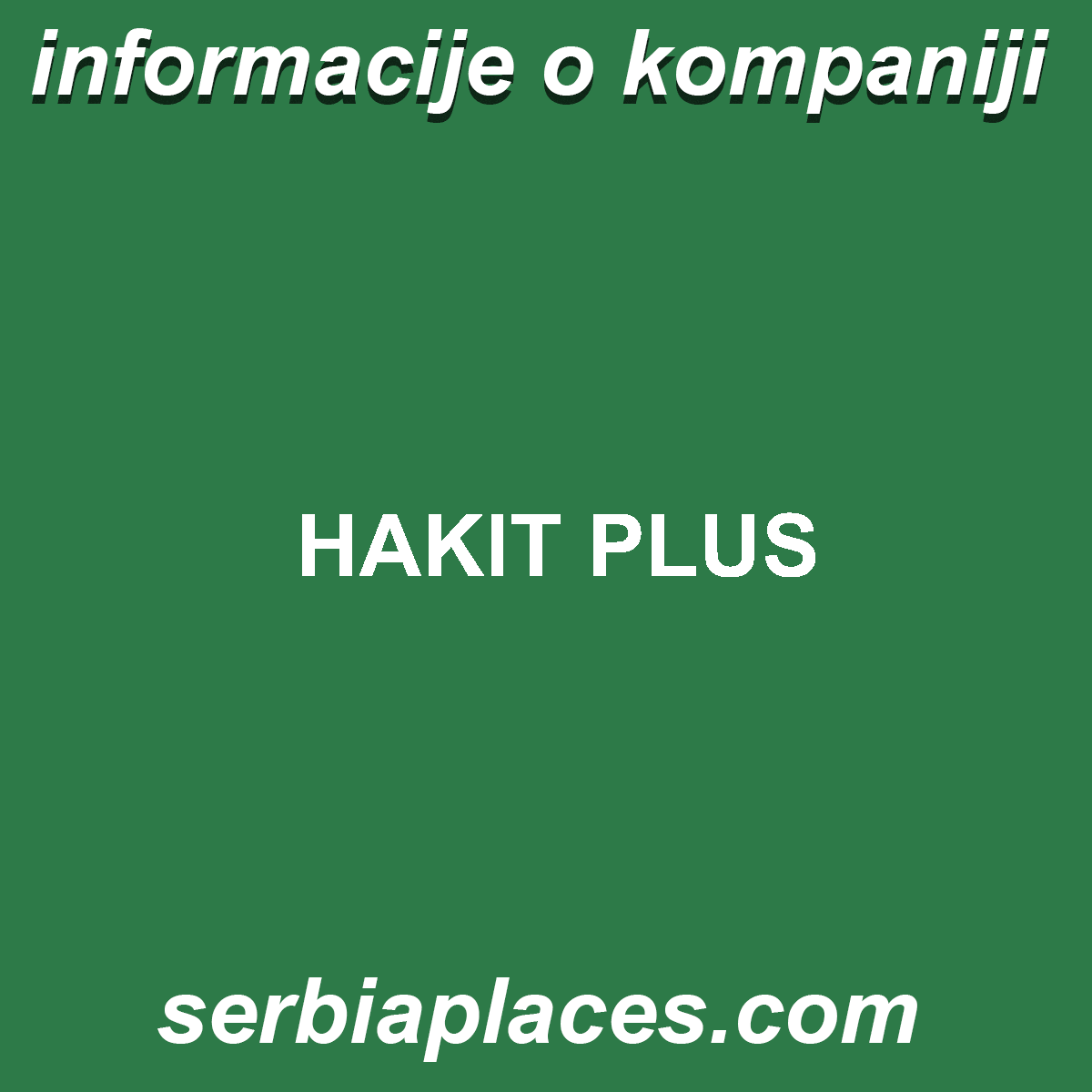 HAKIT PLUS