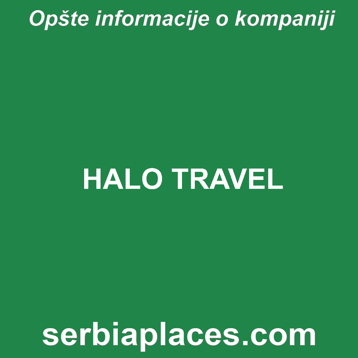 HALO TRAVEL