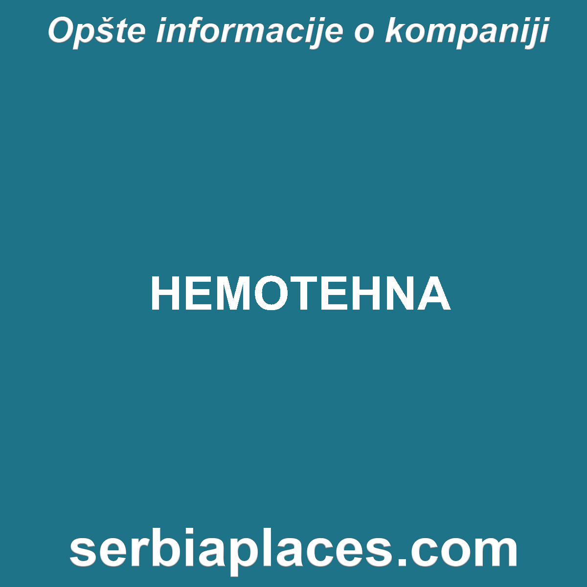HEMOTEHNA