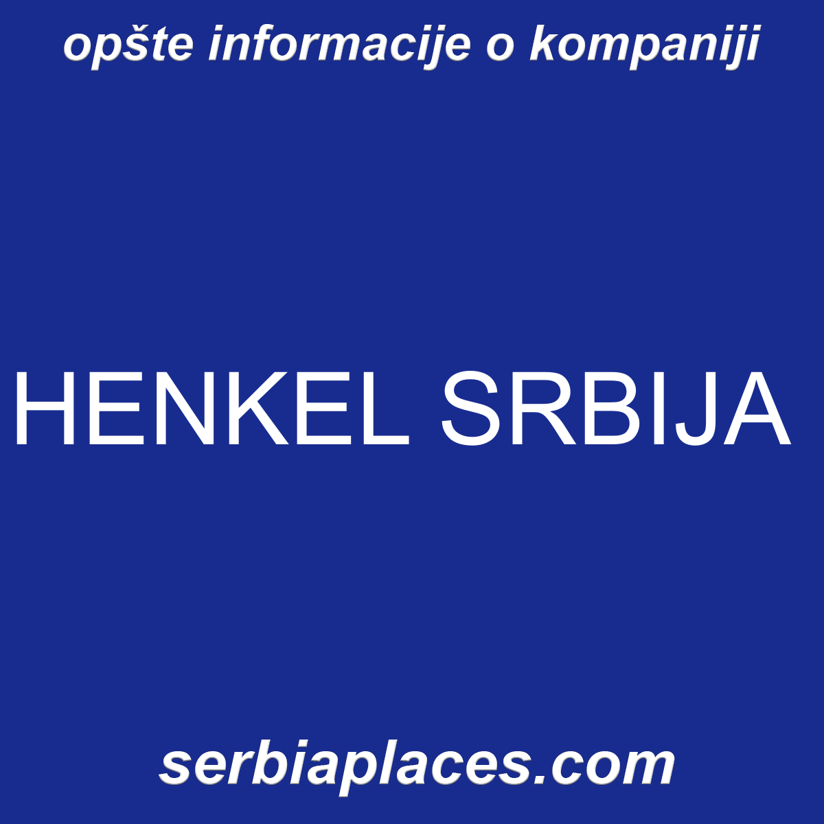 HENKEL SRBIJA