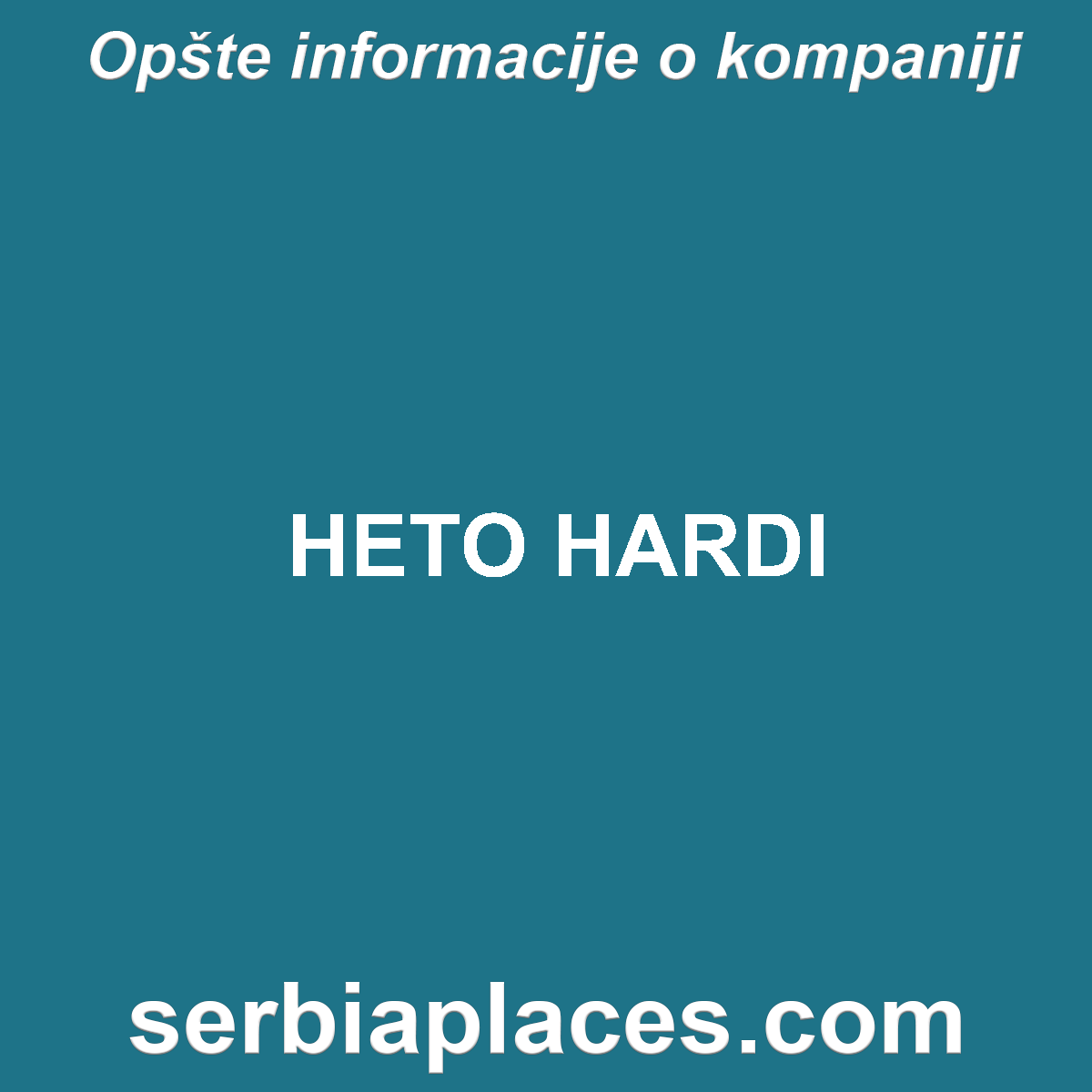 HETO HARDI