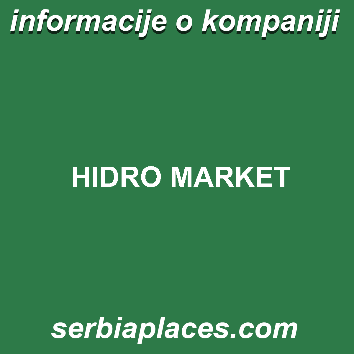 HIDRO MARKET
