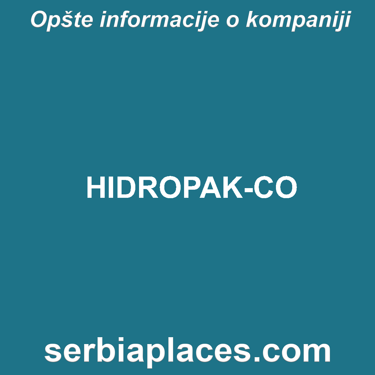 HIDROPAK-CO