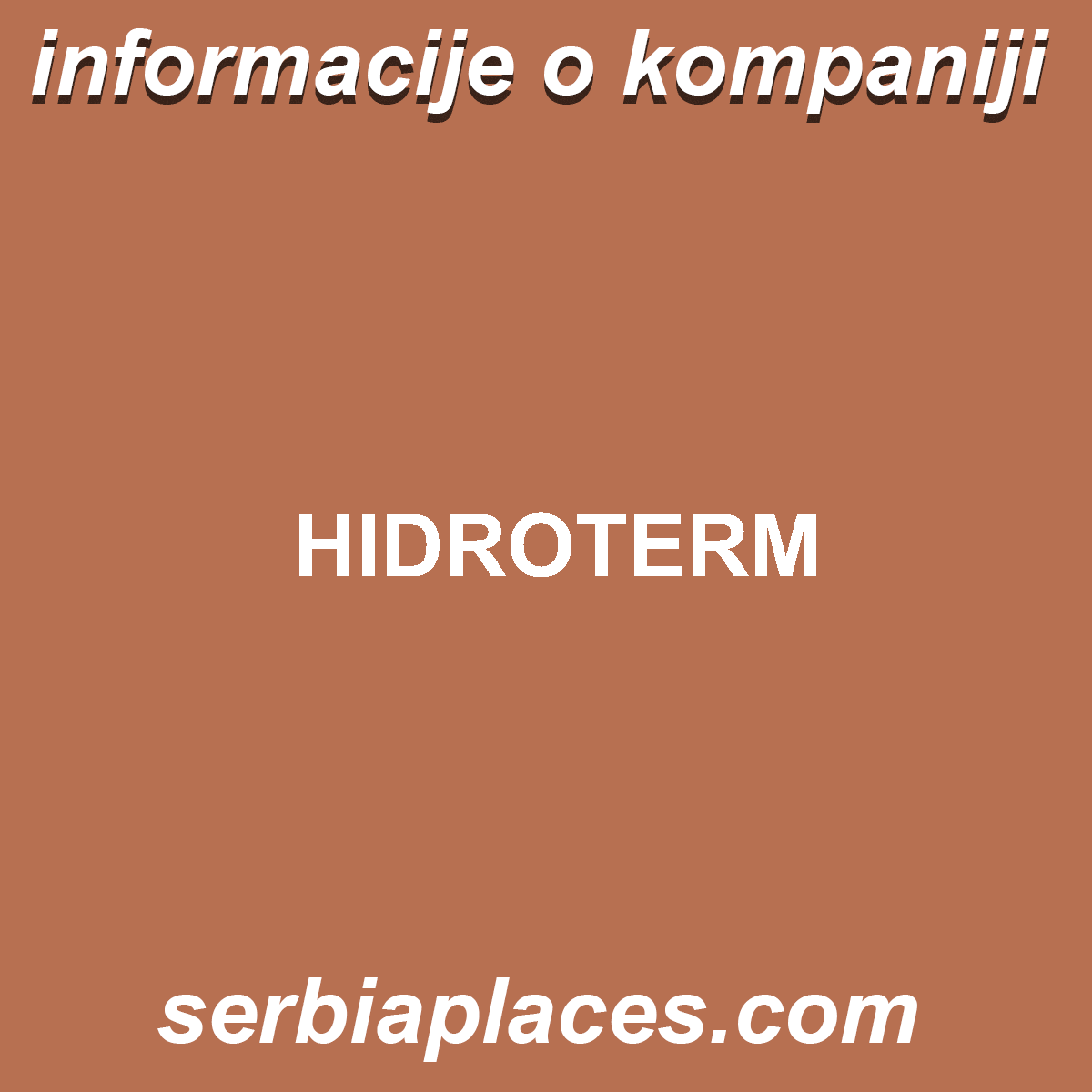 HIDROTERM