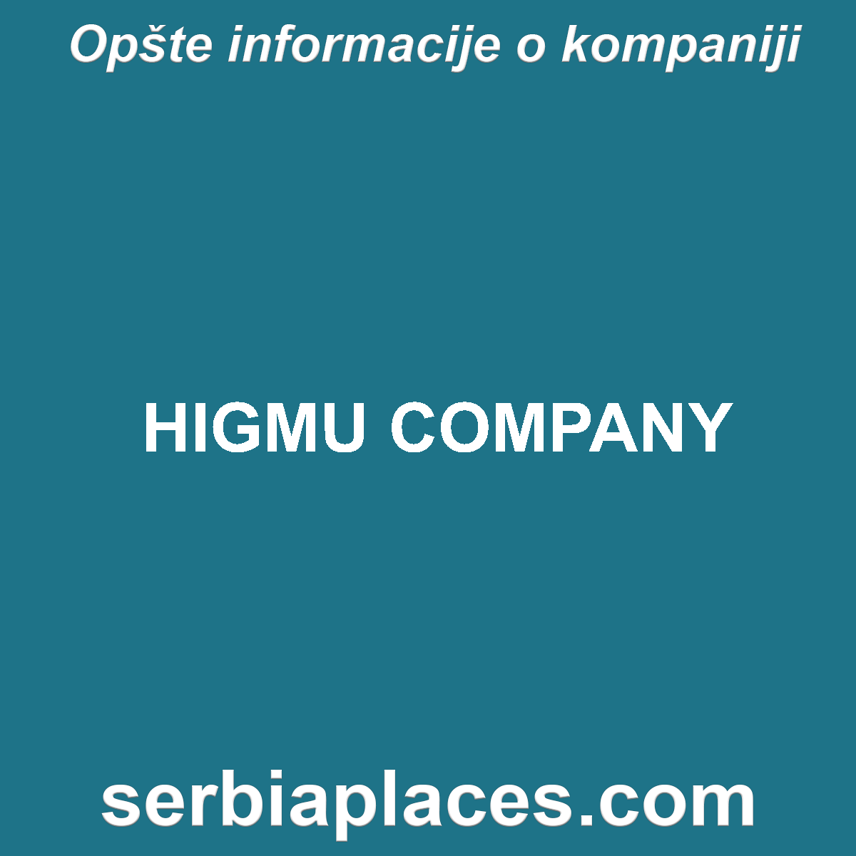HIGMU COMPANY