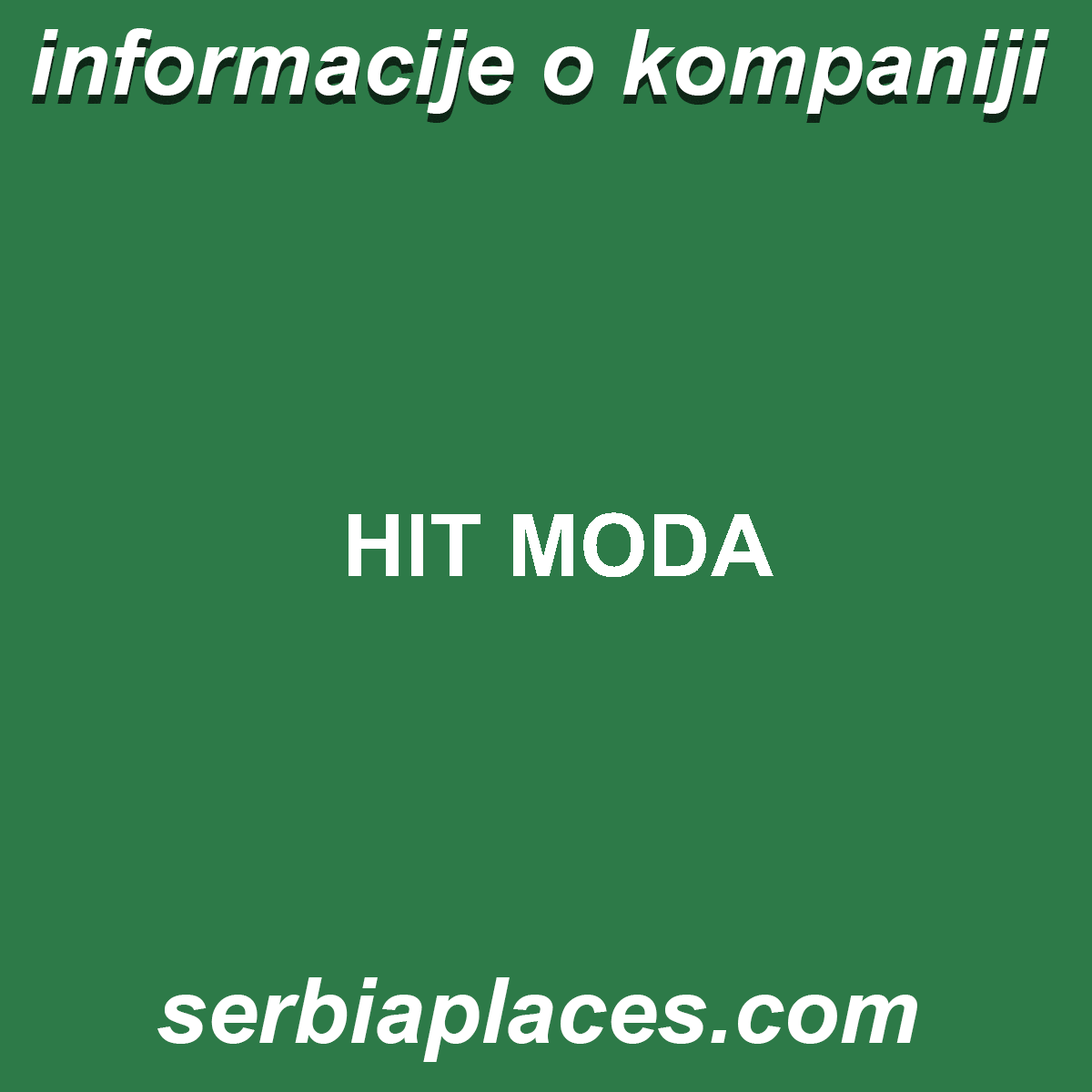 HIT MODA
