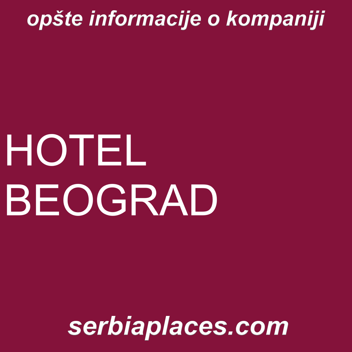HOTEL BEOGRAD