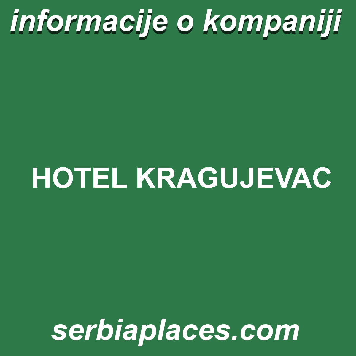 HOTEL KRAGUJEVAC