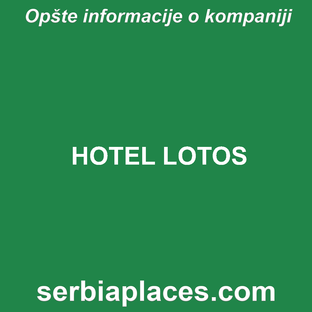 HOTEL LOTOS