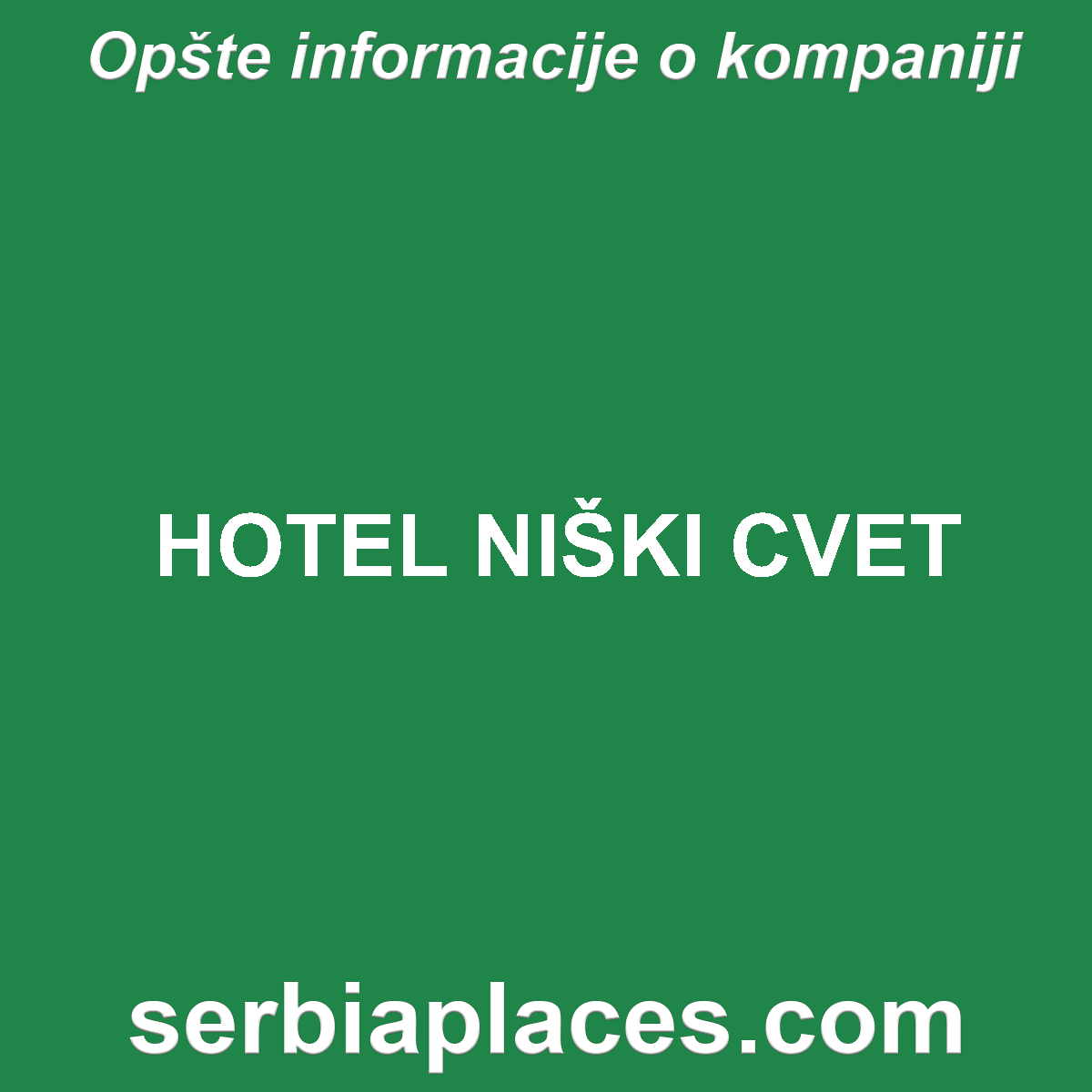HOTEL NIŠKI CVET