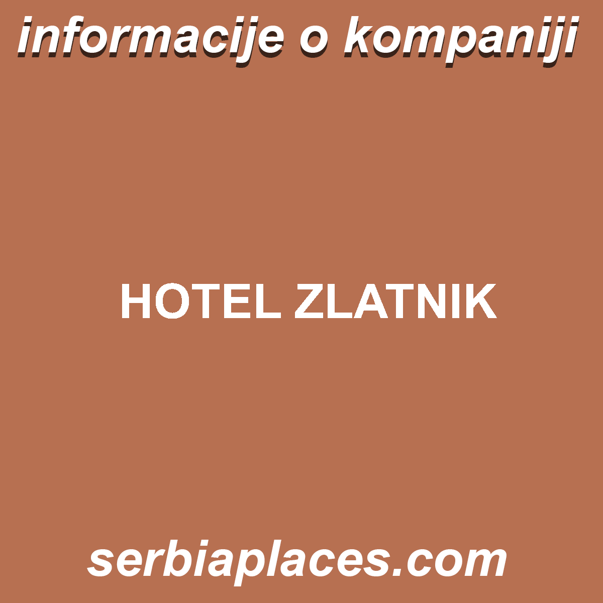 HOTEL ZLATNIK
