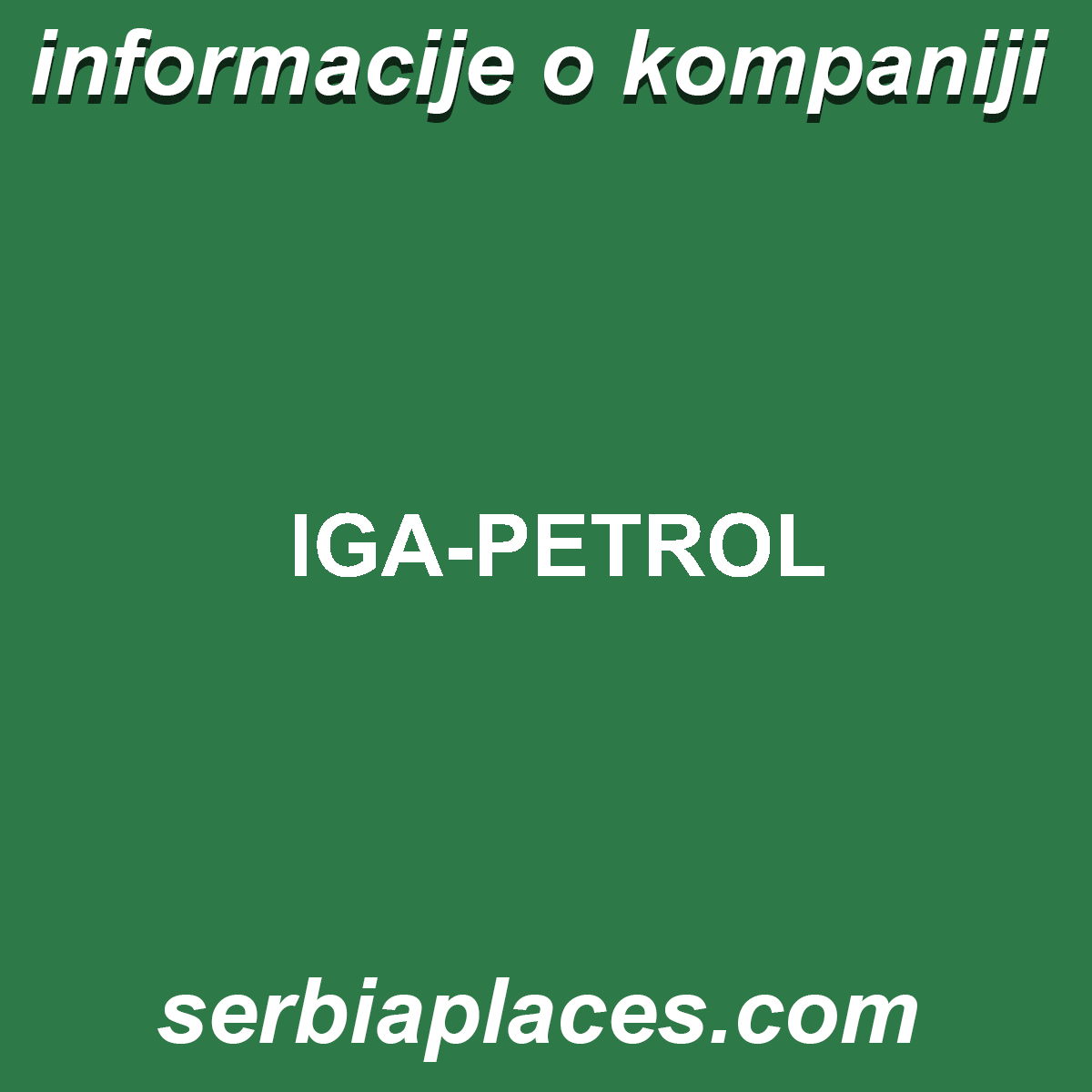 IGA-PETROL