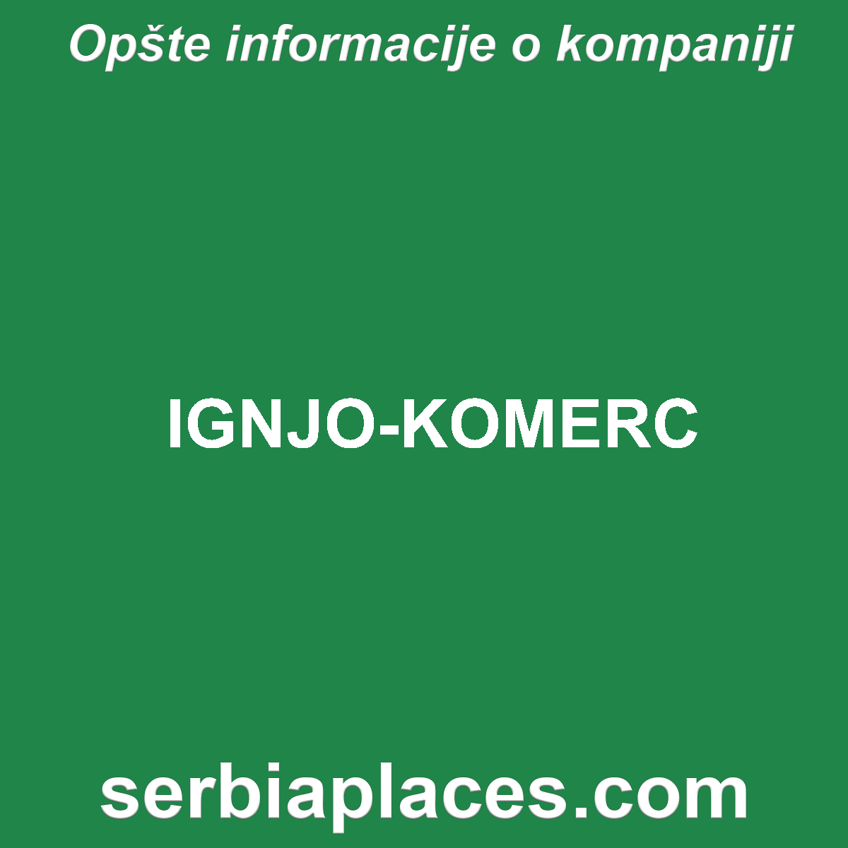 IGNJO-KOMERC