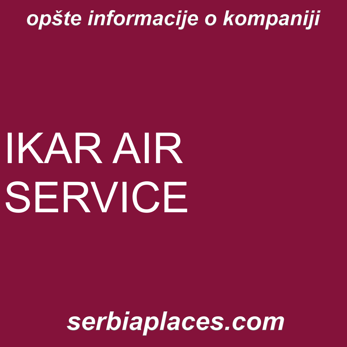 IKAR AIR SERVICE