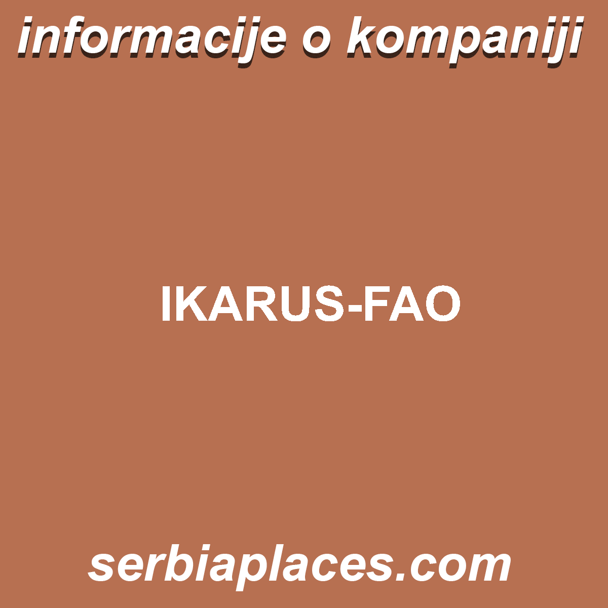 IKARUS-FAO