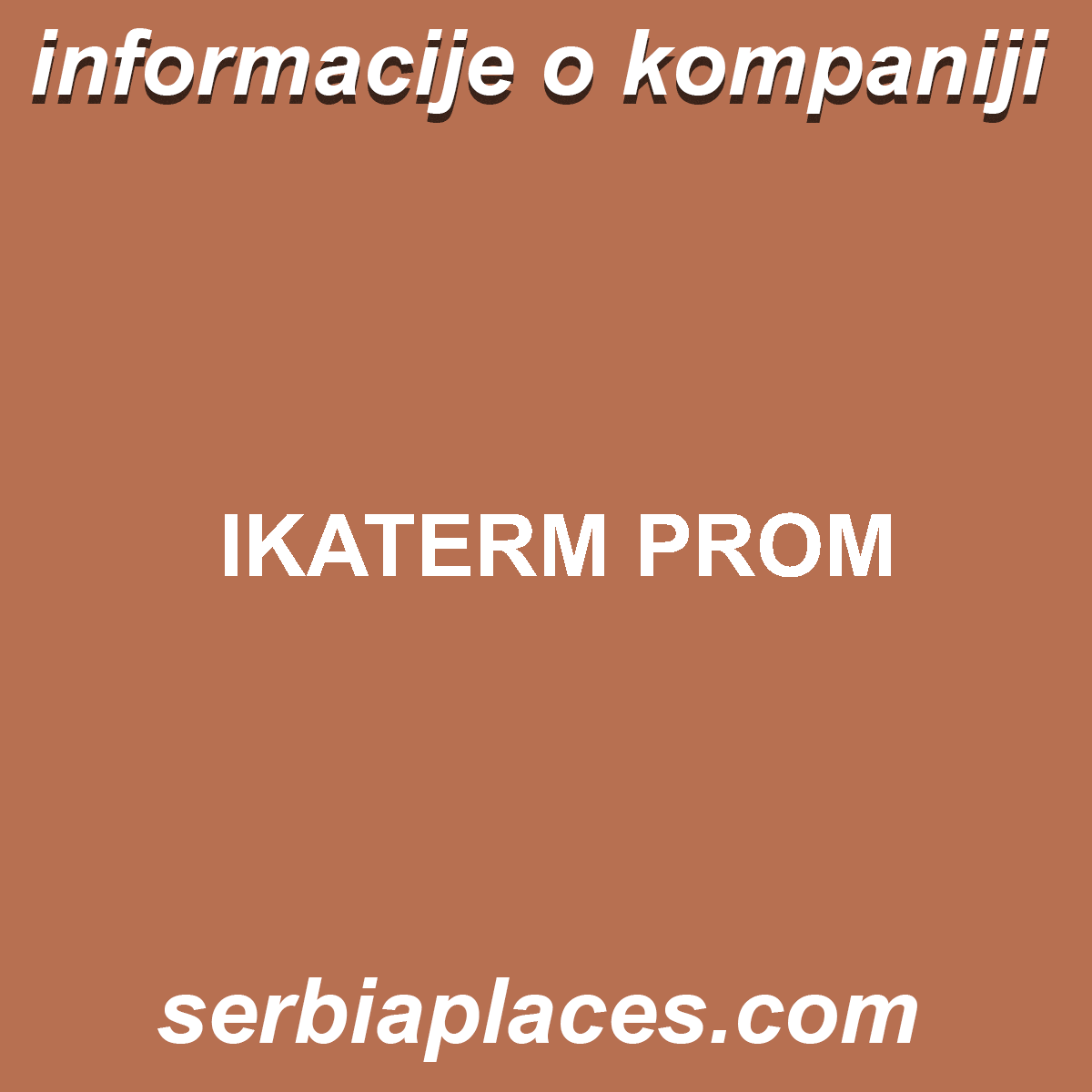 IKATERM PROM