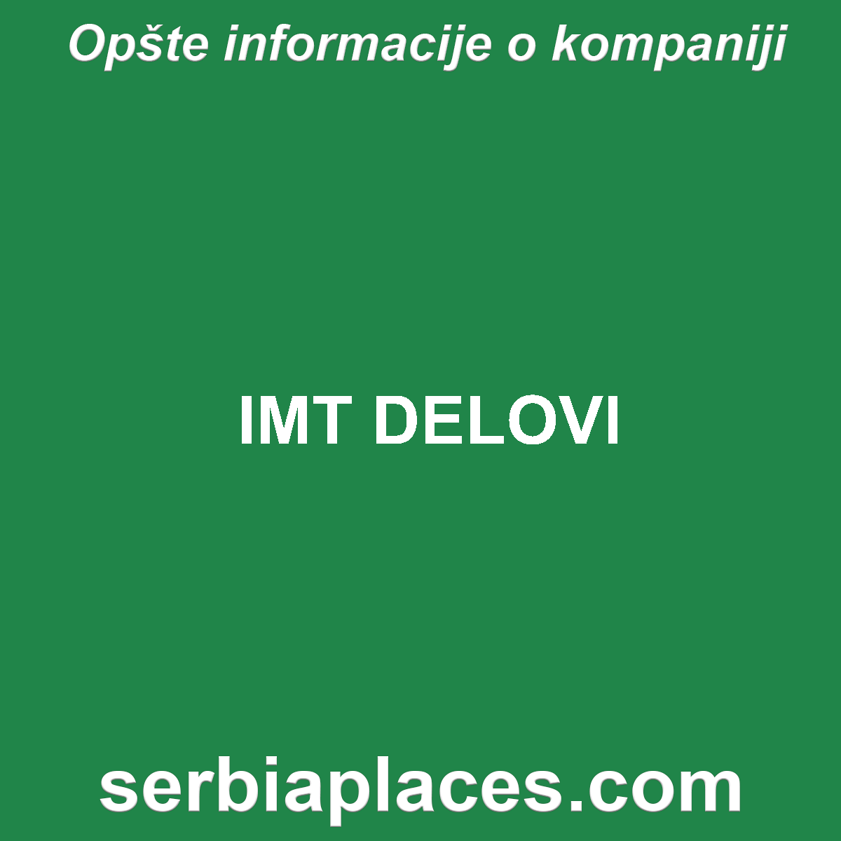 IMT DELOVI