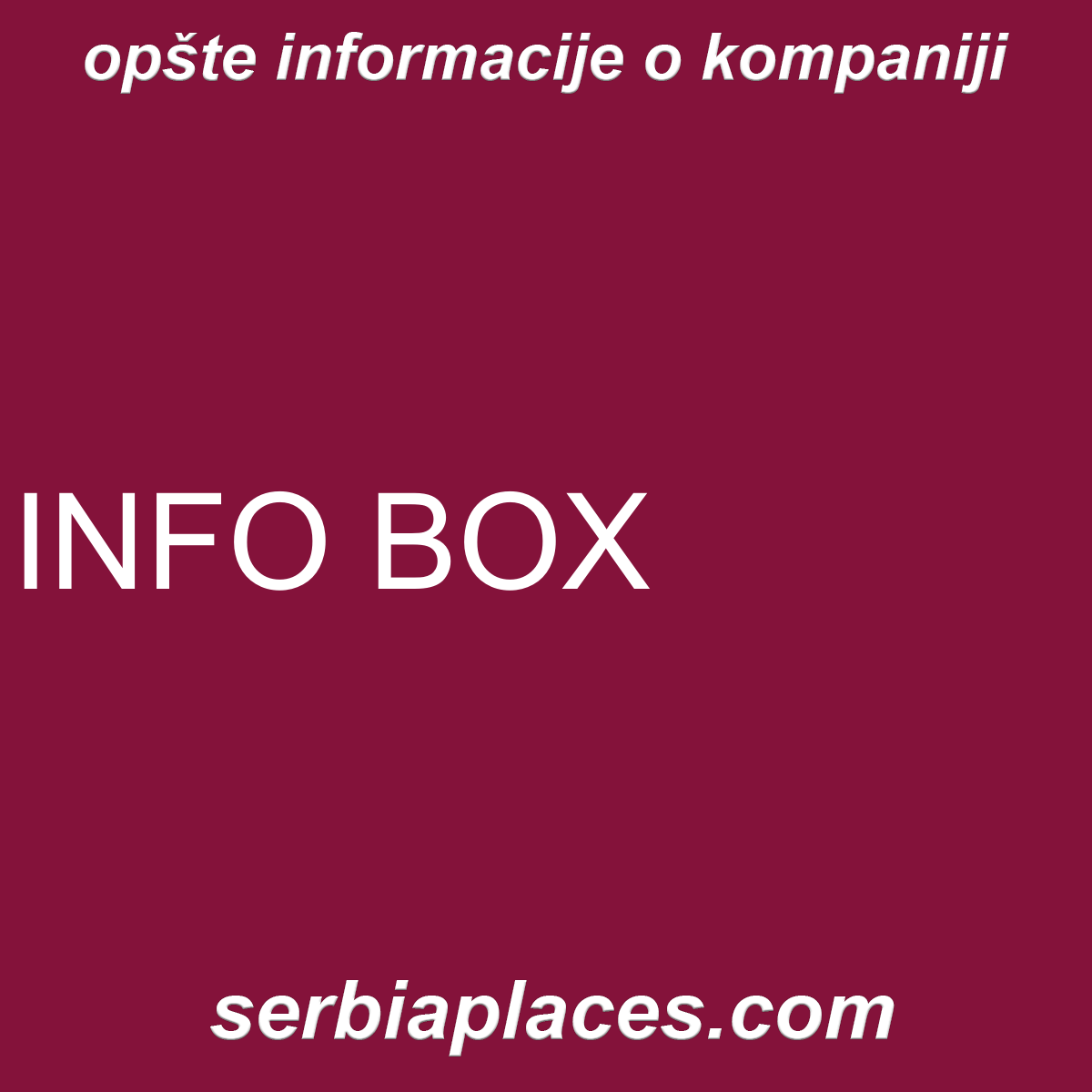 INFO BOX