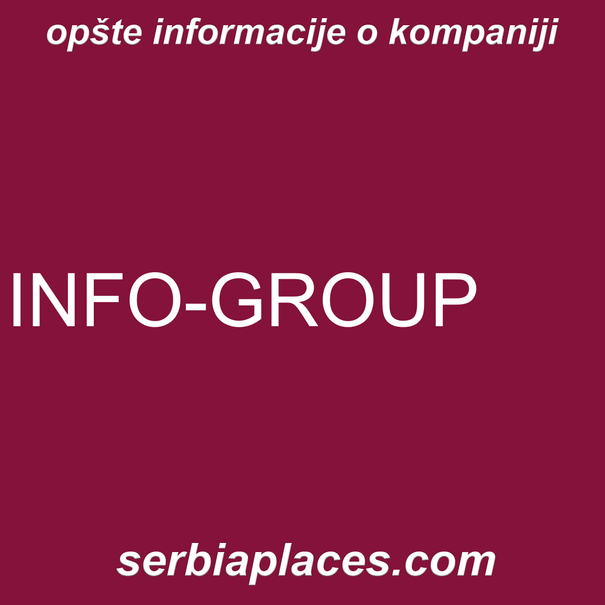 INFO-GROUP