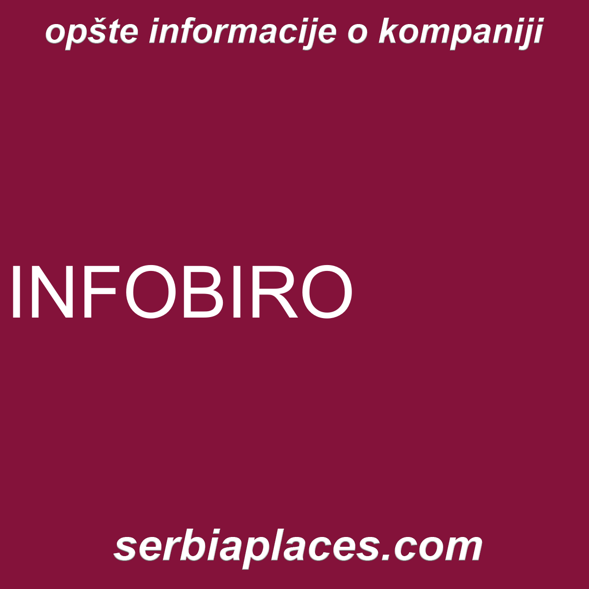 INFOBIRO