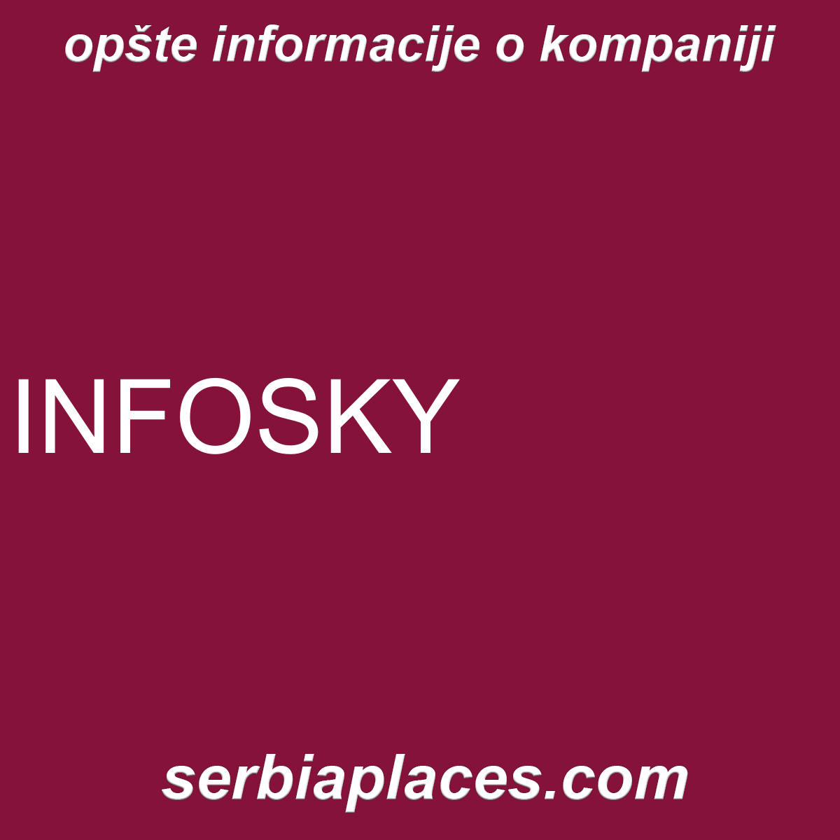 INFOSKY