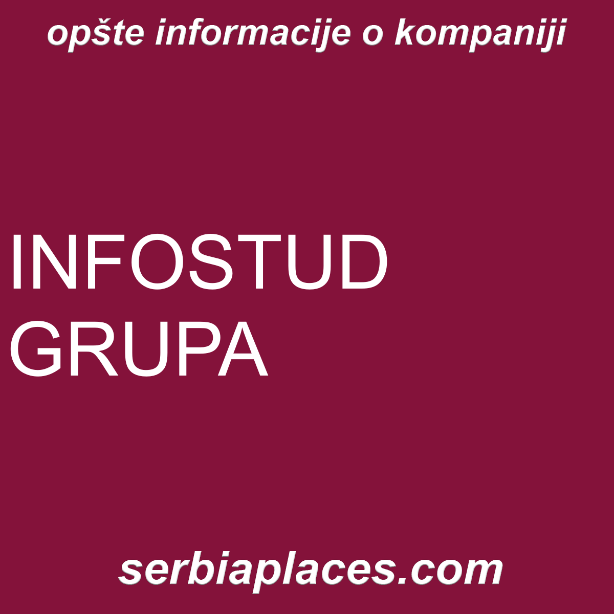 INFOSTUD GRUPA