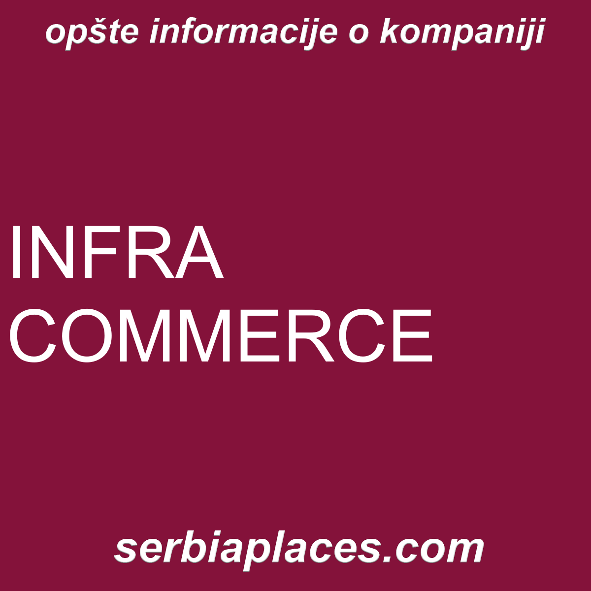 INFRA COMMERCE