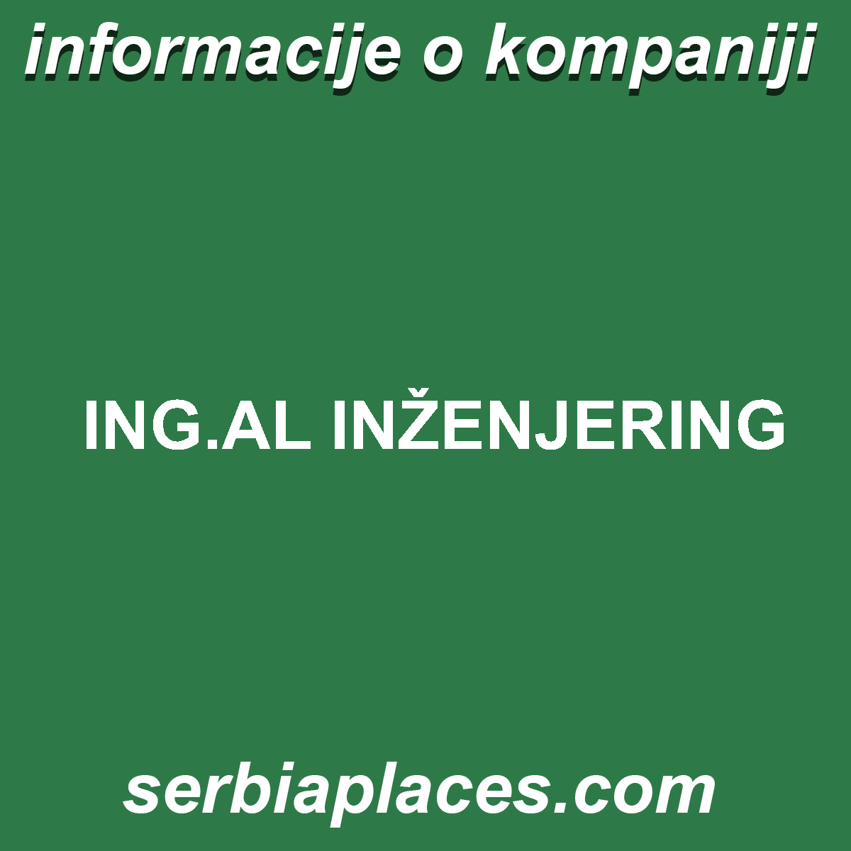 ING.AL INŽENJERING