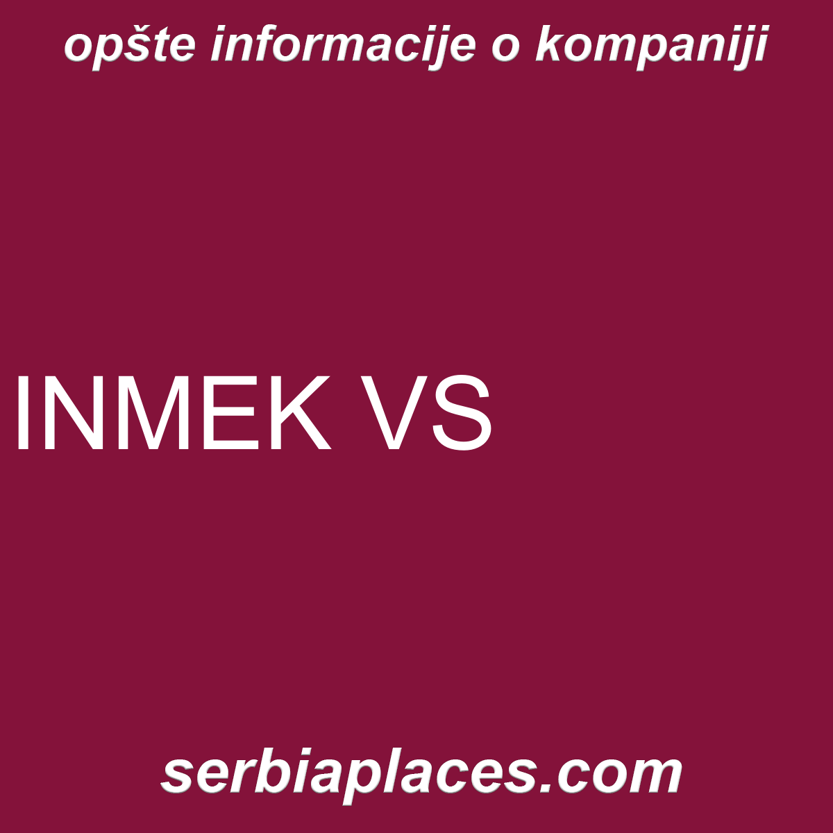 INMEK VS