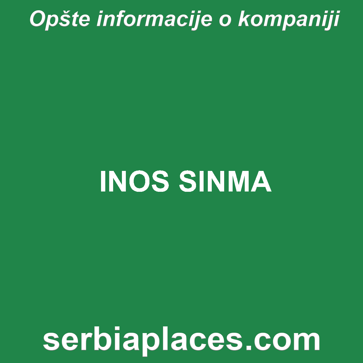 INOS SINMA
