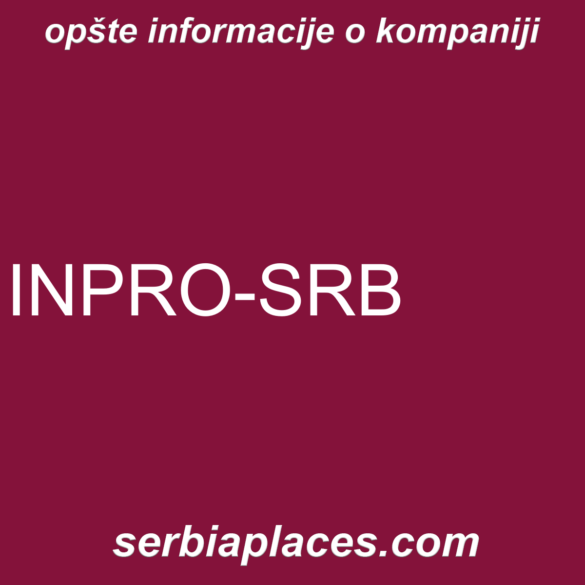 INPRO-SRB
