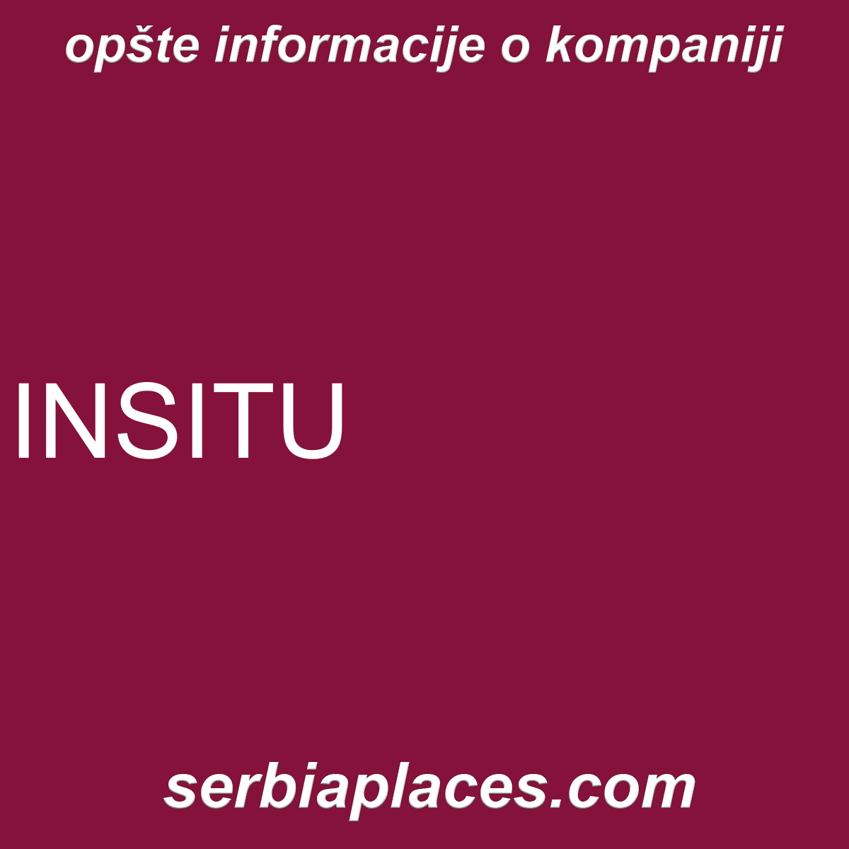 INSITU