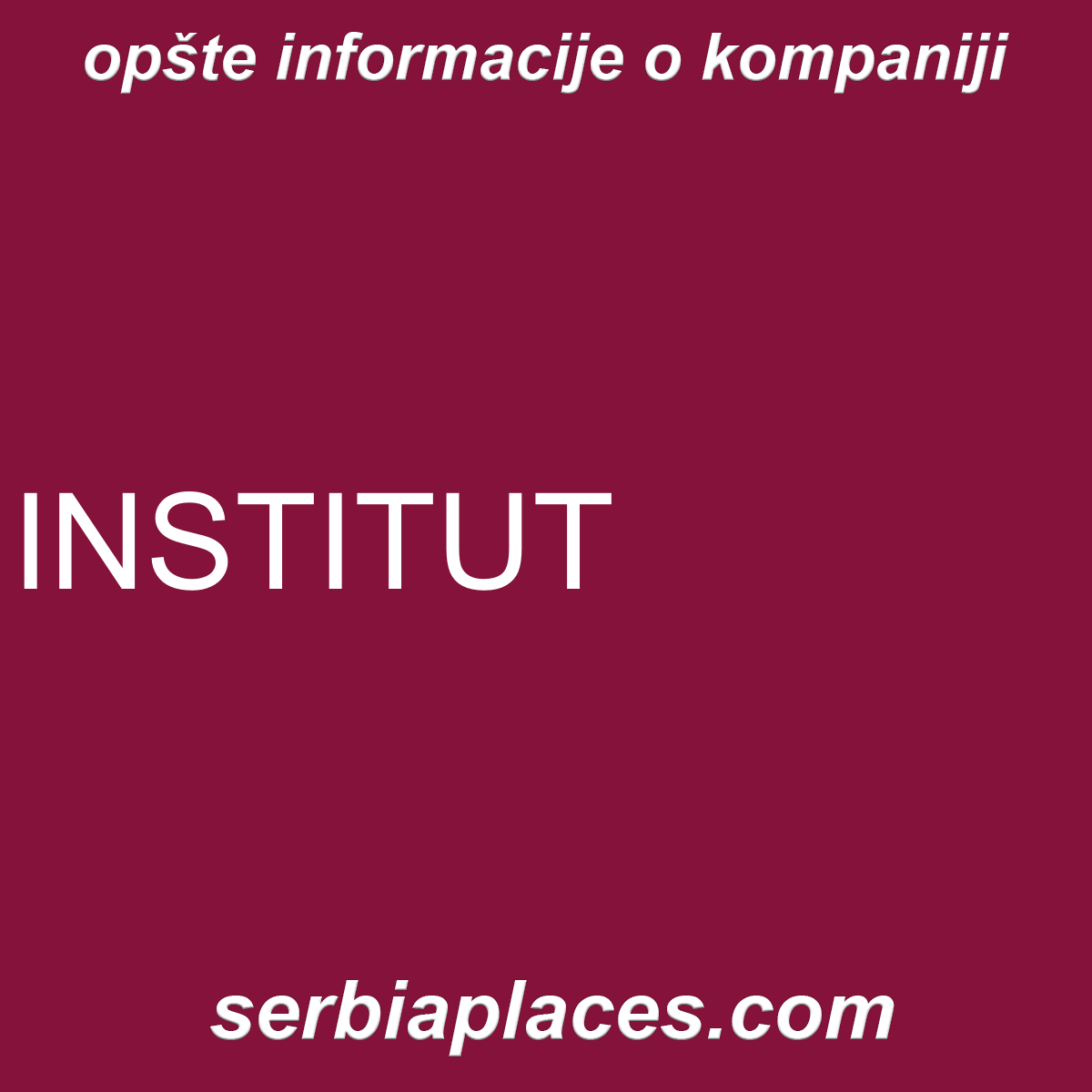 INSTITUT