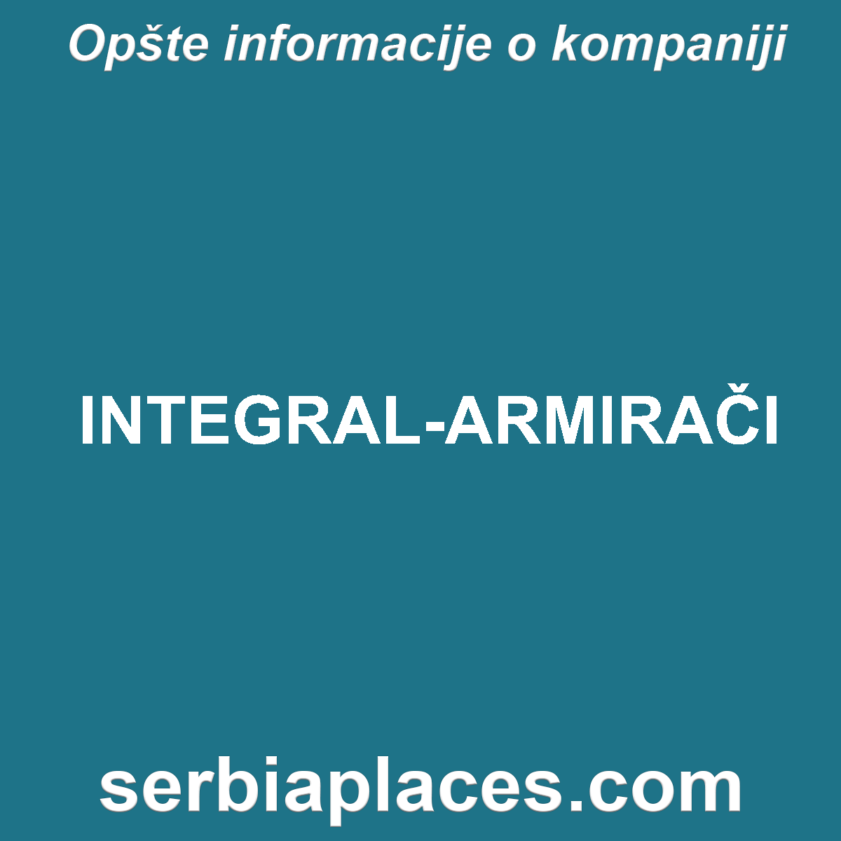 INTEGRAL-ARMIRAČI