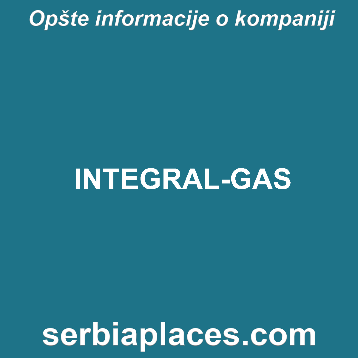 INTEGRAL-GAS