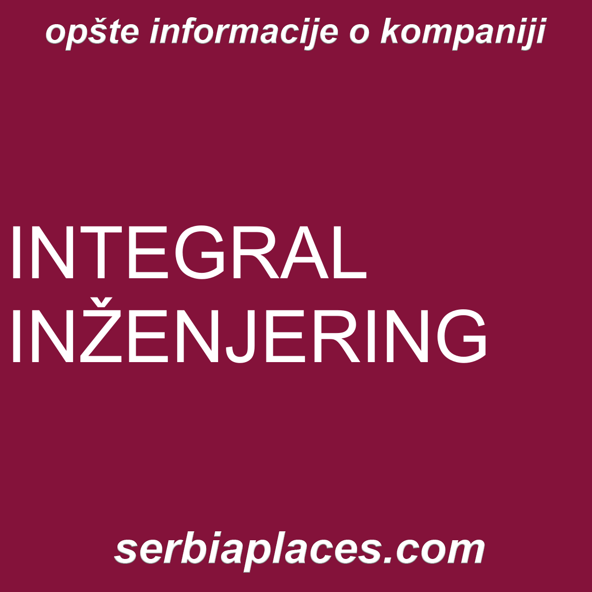 INTEGRAL INŽENJERING