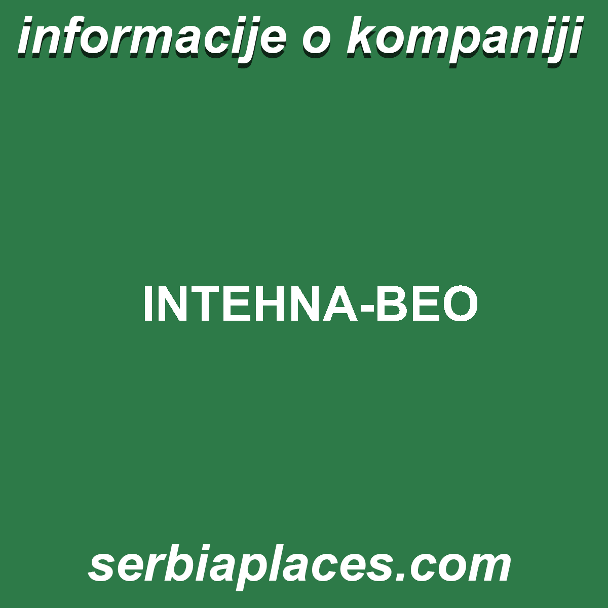 INTEHNA-BEO