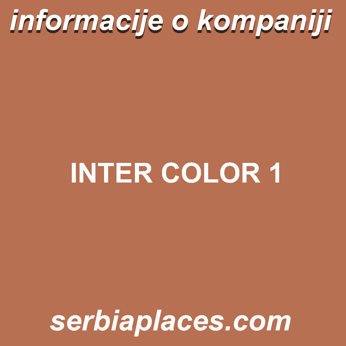 INTER COLOR 1