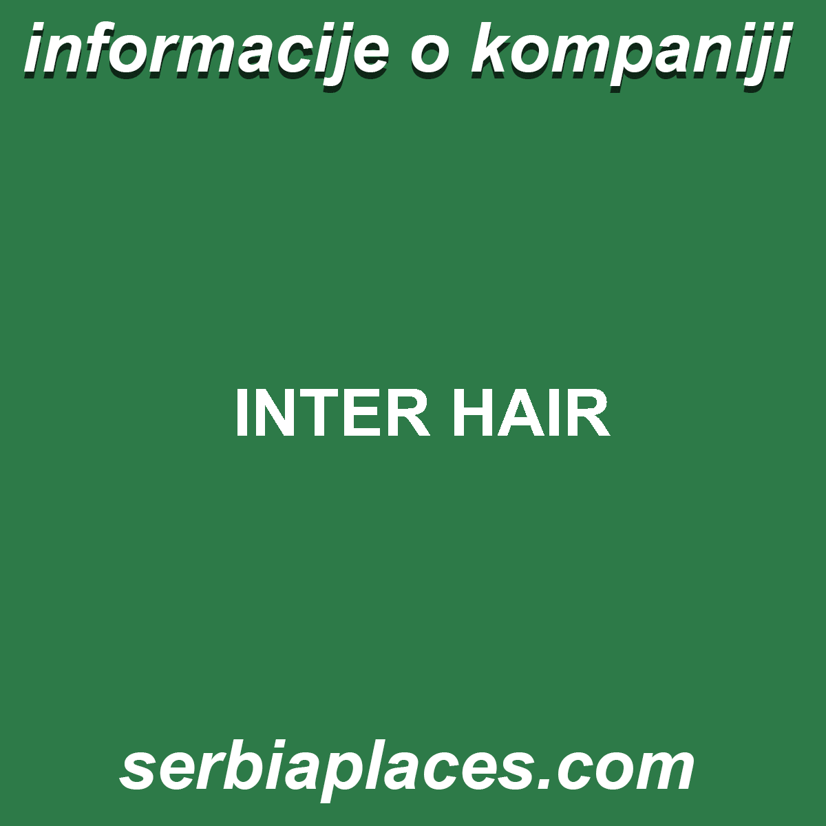 INTER HAIR