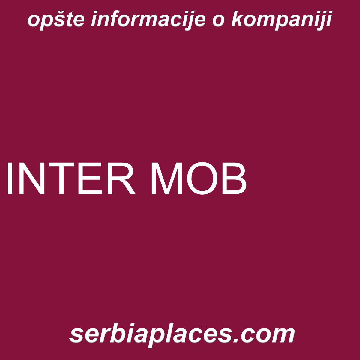 INTER MOB