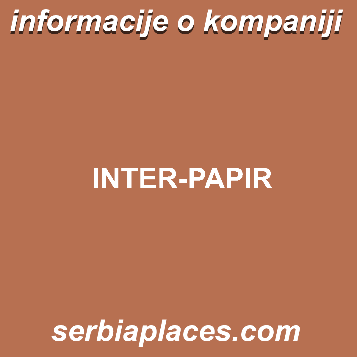INTER-PAPIR